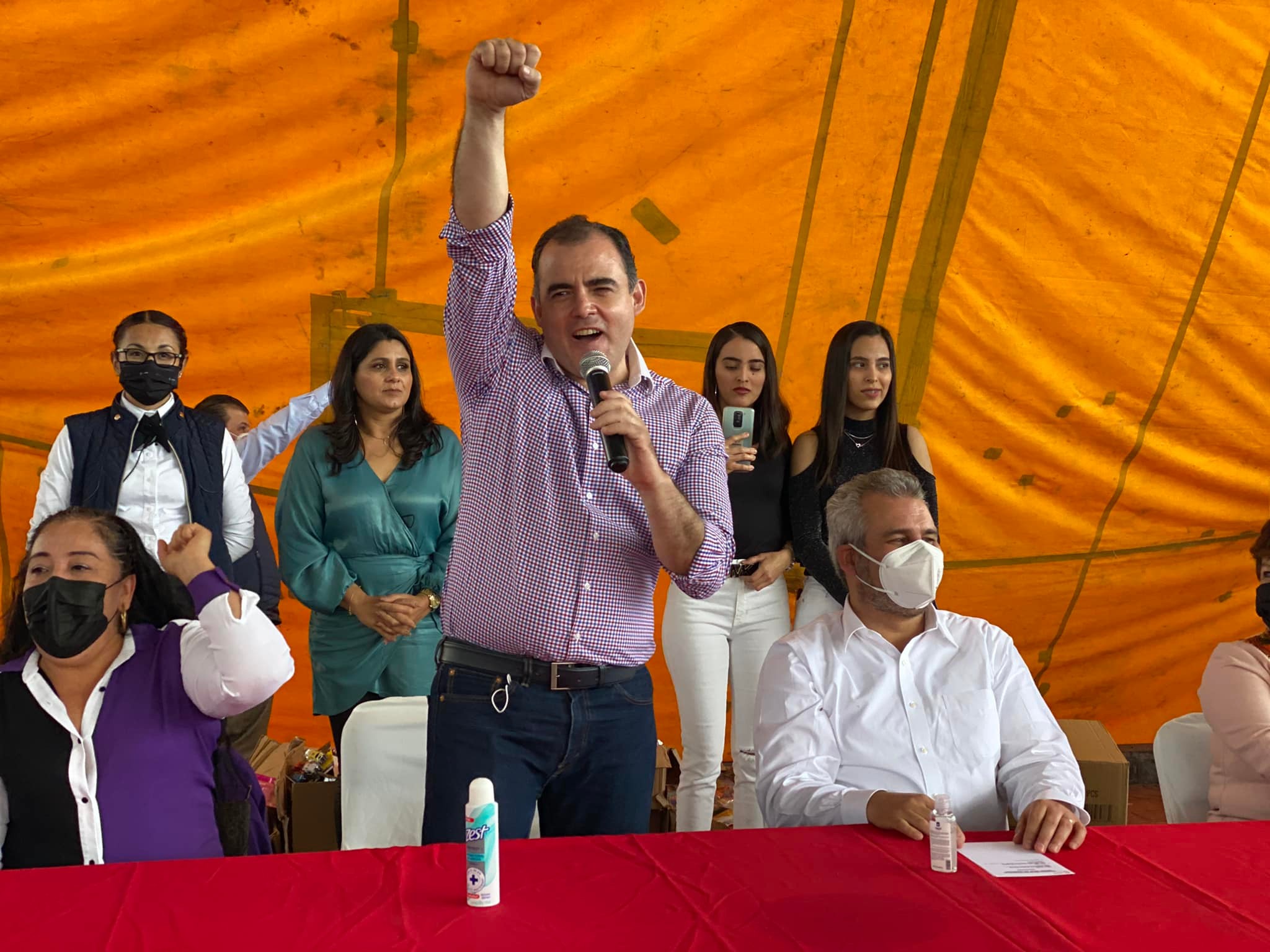 Diputado Baltazar Gaona Reitera Compromiso Con Alfredo Ram Rez Bedolla